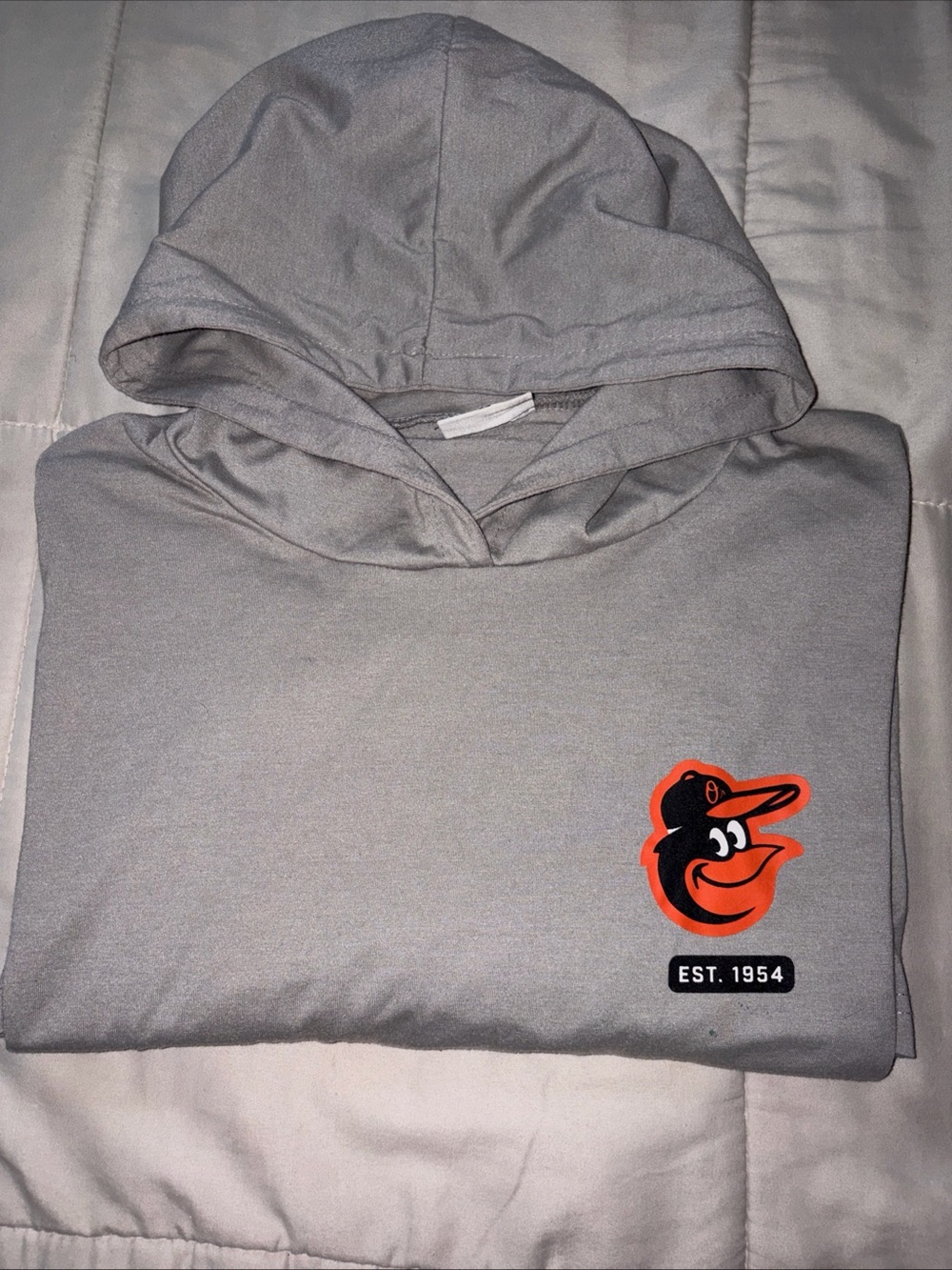 2023 BALTIMORE ORIOLES XL LIGHTWEIGHT HOODIE SGA GAME PROMOTION GIVEAWAY RARE
